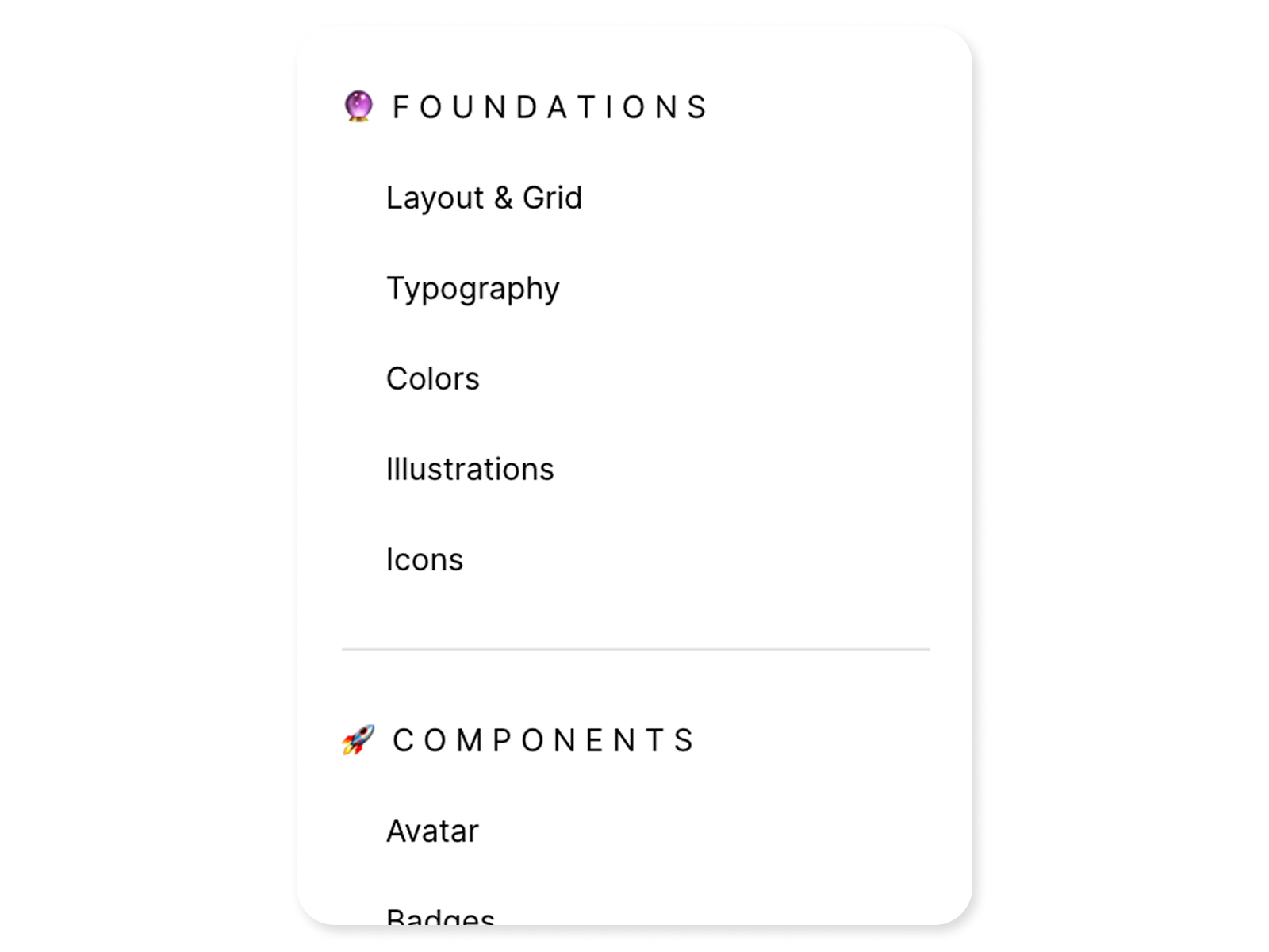 Empty Figma canvas before the system