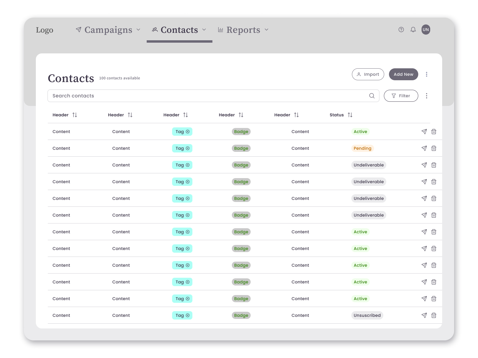 Greyscale foundation